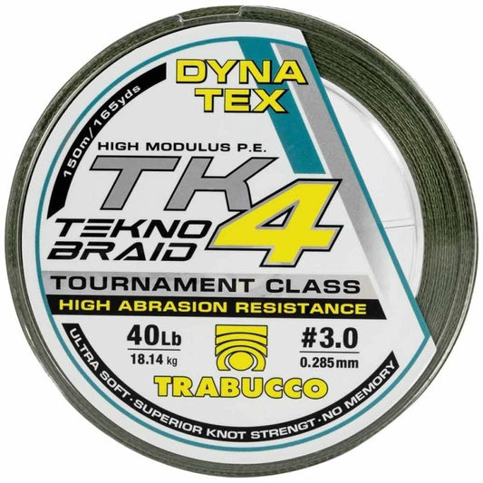 DYNA TEX TK4 TEKNO BRAID*MG*150m/6b*0.100 mm - FISHING TIME, è tempo di pesca!
