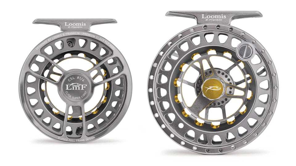 Loomis & Franklin Fly Reel CSL 3/5 - 80×25mm FISHING TIME, è tempo di pesca!