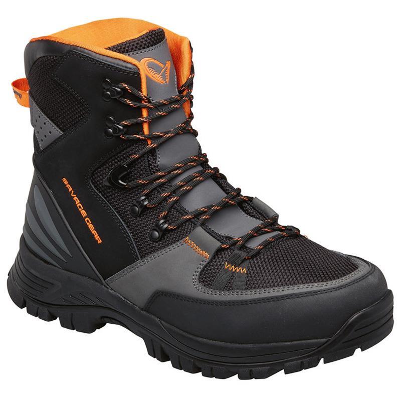 Savage Gear SG8 Cleated Wading Boot – Scarponi da Wading con Suola Profilata