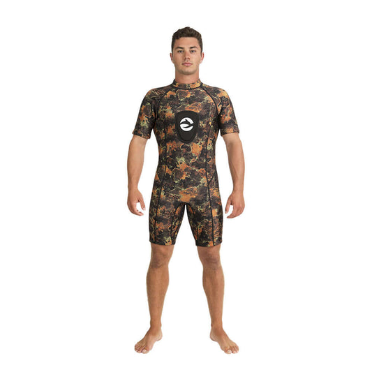 Abysstar Sea Spring Man Camo C/P 2,5 mm Muta Uomo per apnea e snorkeling, abbigliamento da mare resistente e camo.
