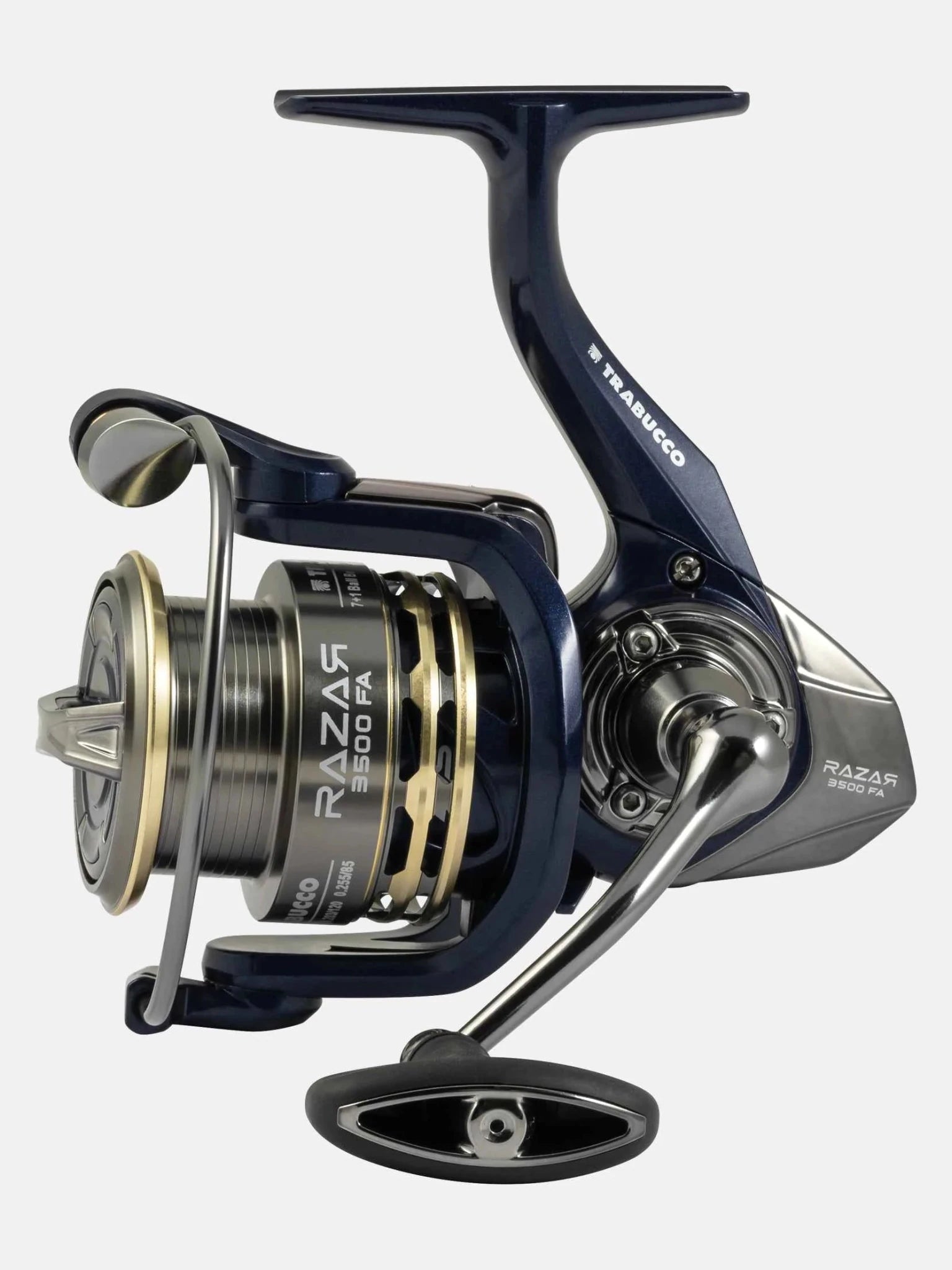 Trabucco Razar FD 3500 — Front Drag Reel 7+1 V-Spool Bearings – FISHING TIME, è tempo di pesca!