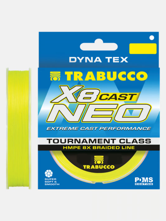 DYNA-TEX X8 NEO CAST*YL*150m/6b*0.128 mm - FISHING TIME, è tempo di pesca!